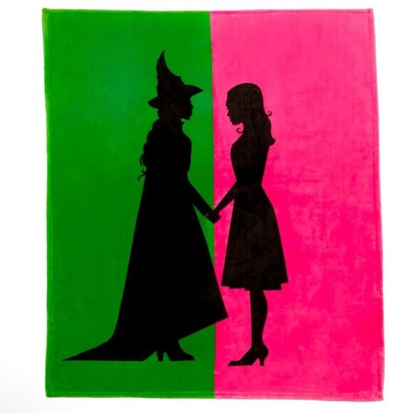 Wicked Silky Faux Fur Throw One Size 60"x 70"
Magic Moment Green Pink Black NEW - Picture 1 of 6